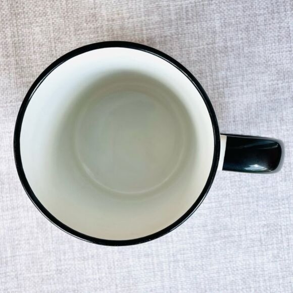 White Ceramic Coffee Mug Black Handle 11oz My Book Club Only Reads Wine Labels - Picture 6 of 7